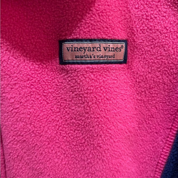 Vineyard Vines Color block multicolor full zip fleece jacket Size Small - Picture 3 of 8